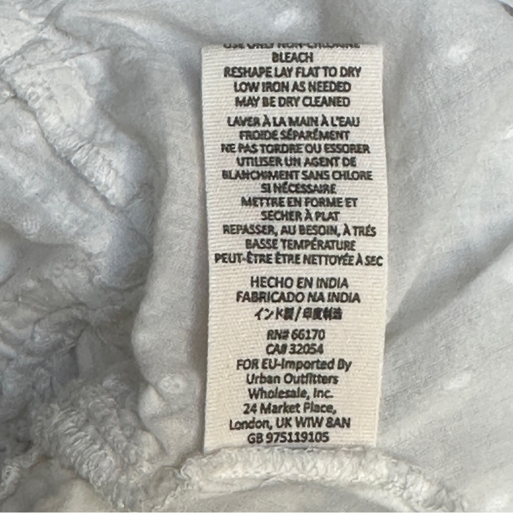 Free People Drive You Mad Blouse in Ivory Size X-Small - Picture 10 of 14